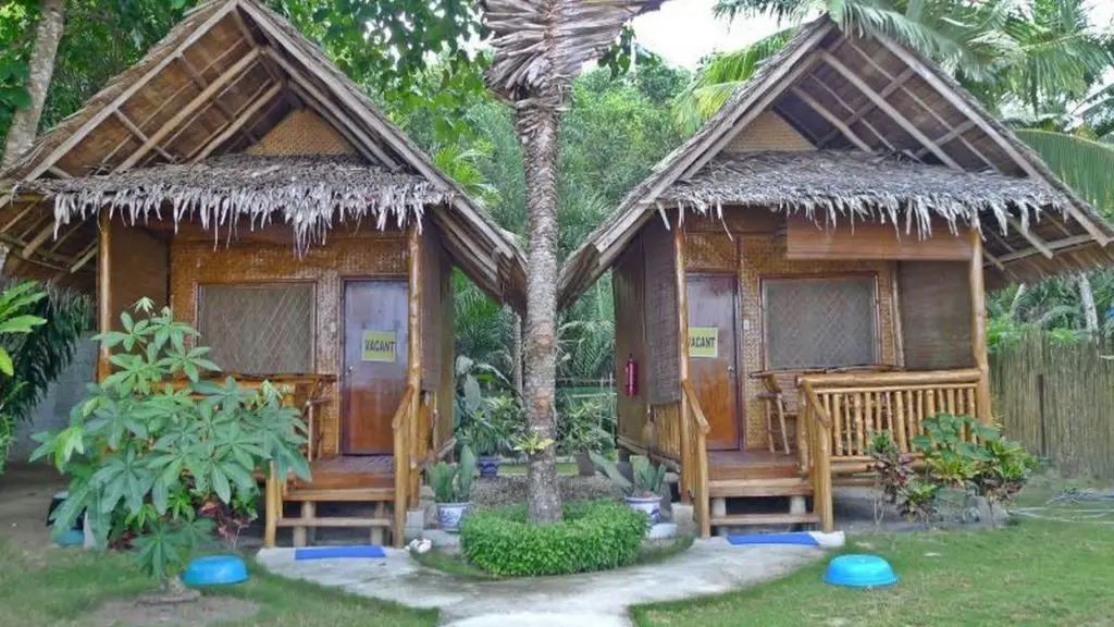 leisure resort huts